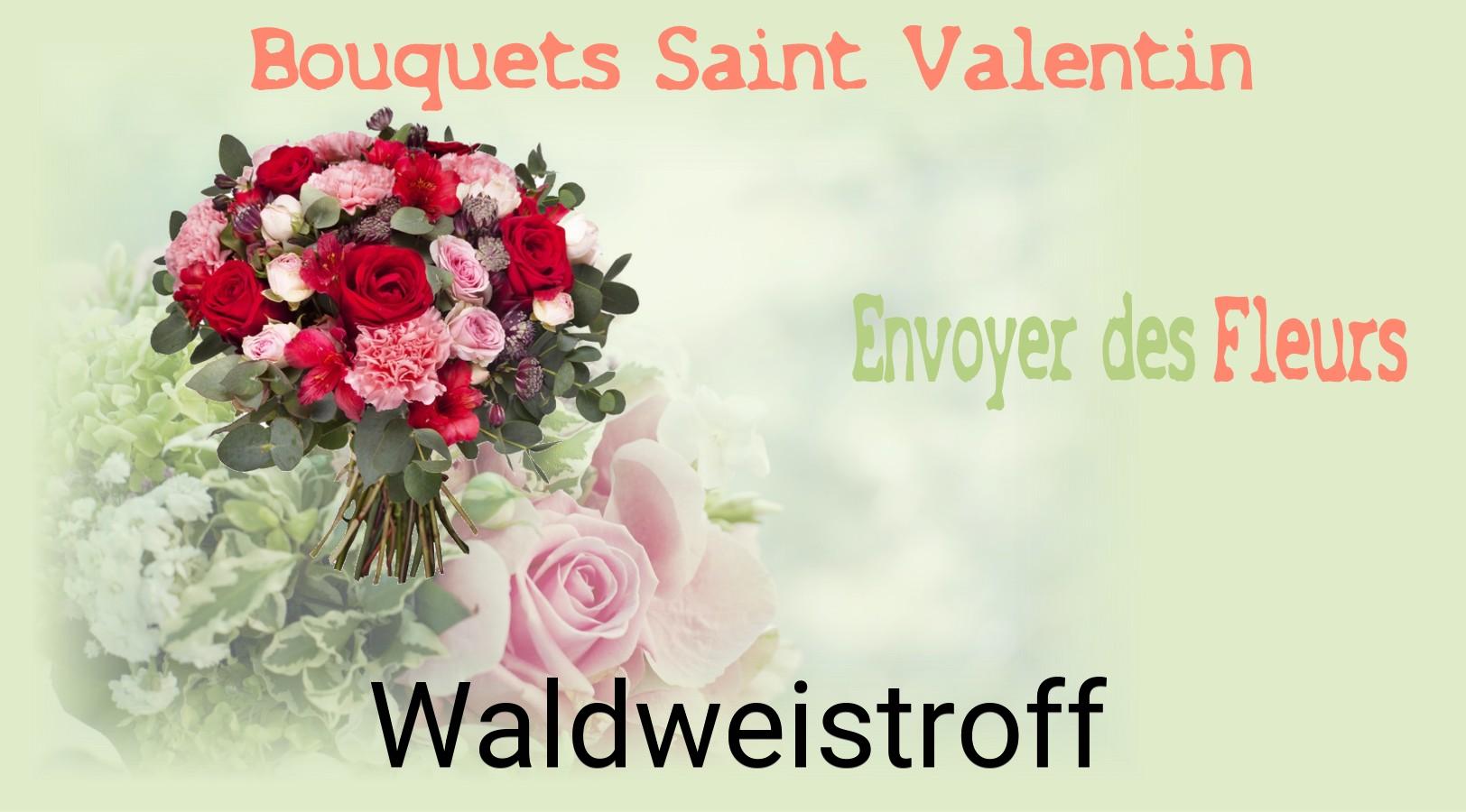 Roses de Saint-Valentin livrées à Waldweistroff